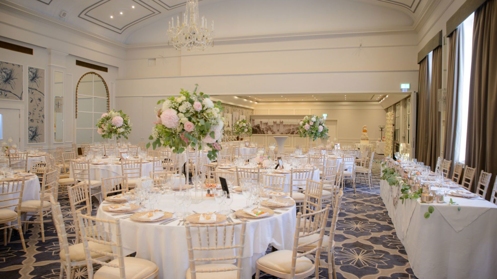 Windsor Suite wedding breakfast