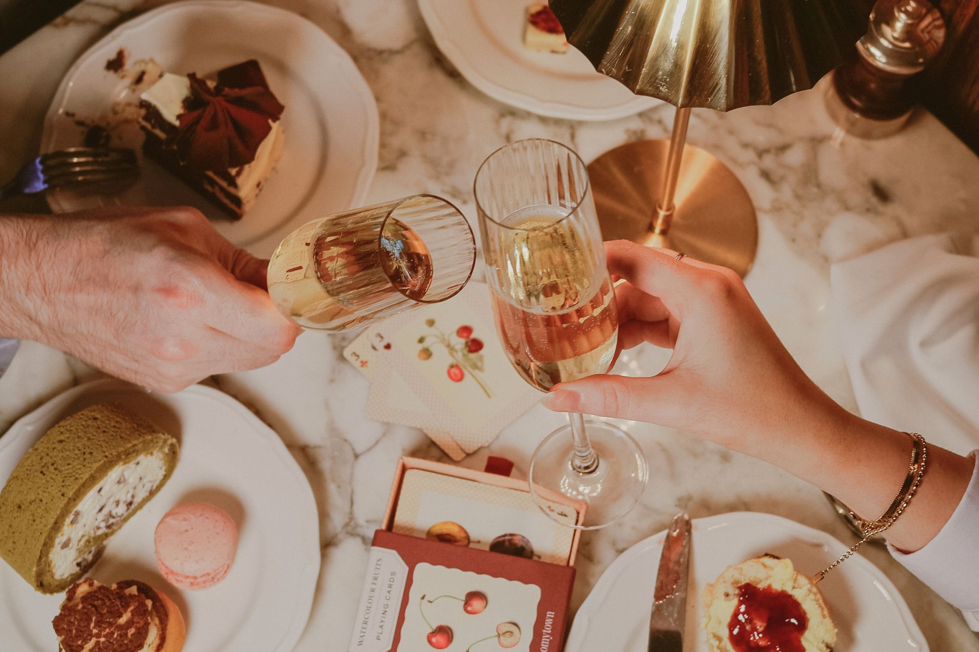 Sparkling Wine Afternoon tea at Francis Hotel