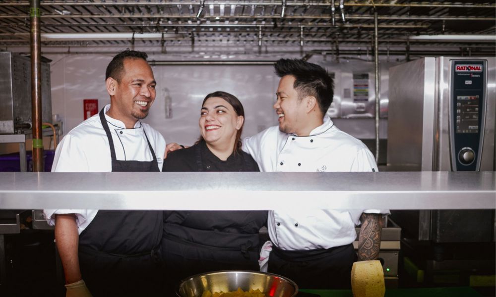 Kitchen team