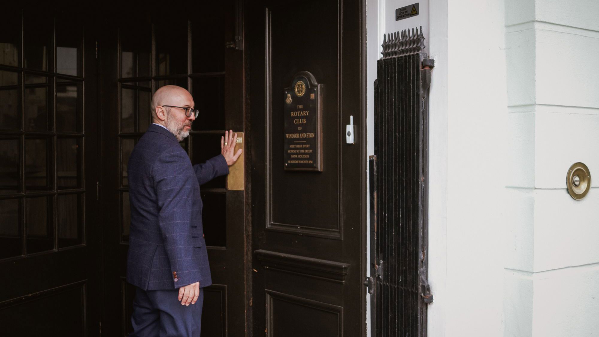 Entrance to hotel