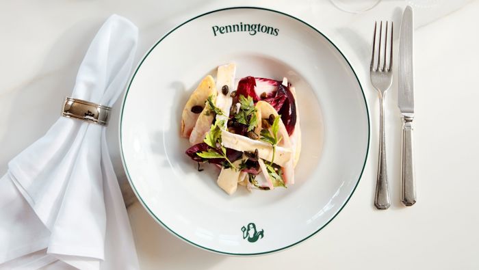Castle Hotel Penningtons menu