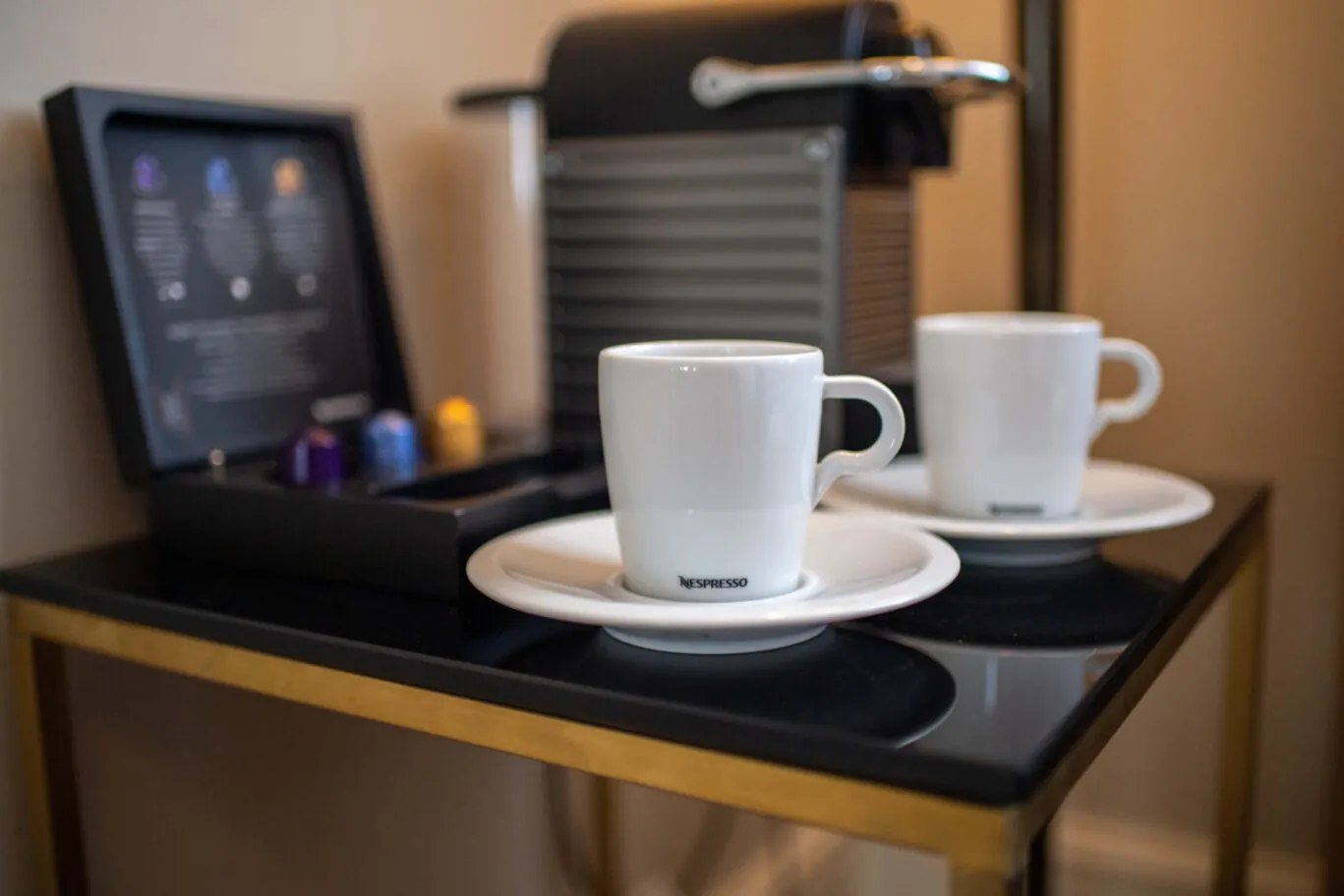 The Castle Hotel Nespresso machine