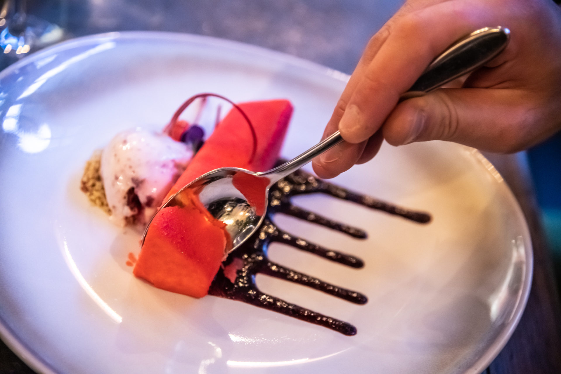 Christmas themed dessert