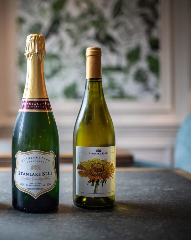Stanlake Park Wine Estate wines available at The Castle Hotel