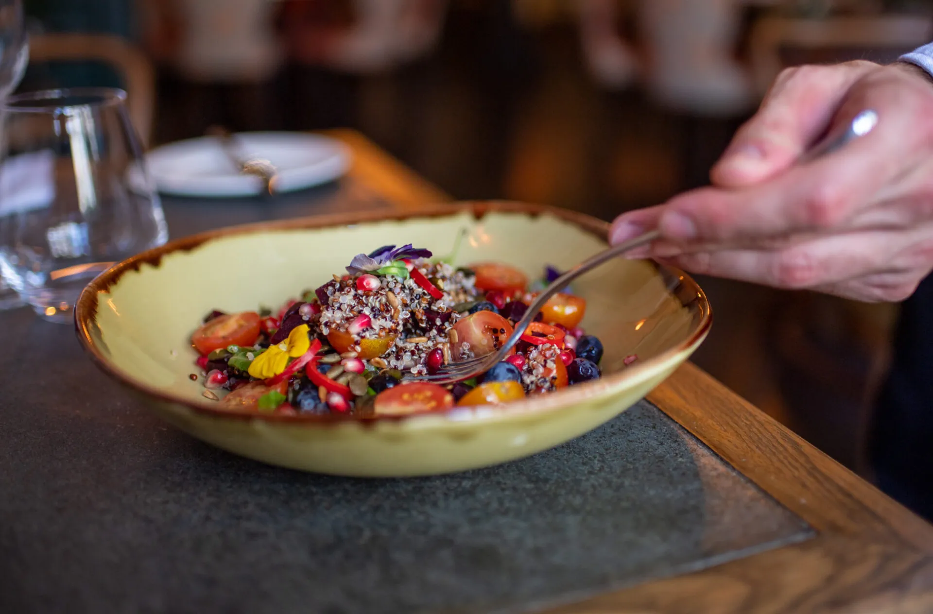 The Castle Hotel Lunch Salad