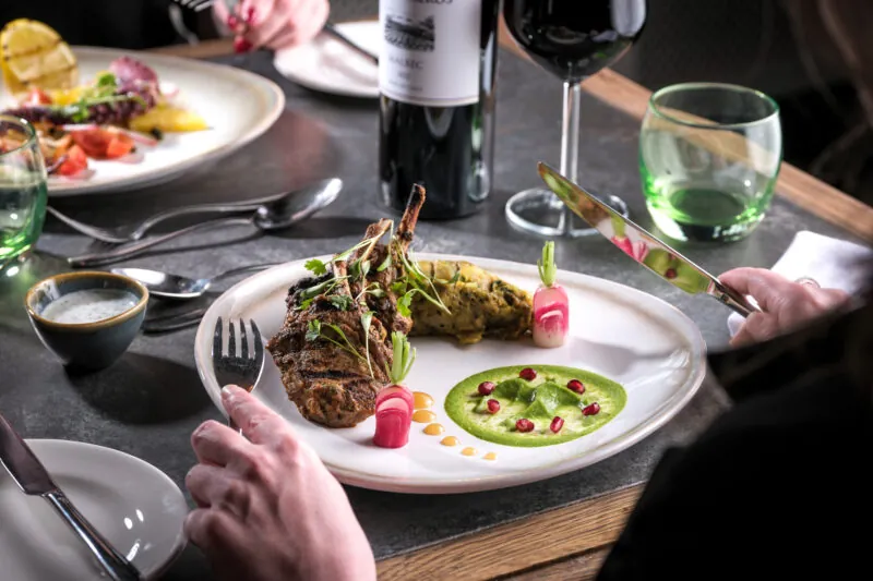 Tandoori Style Grilled Lamb Cutlet