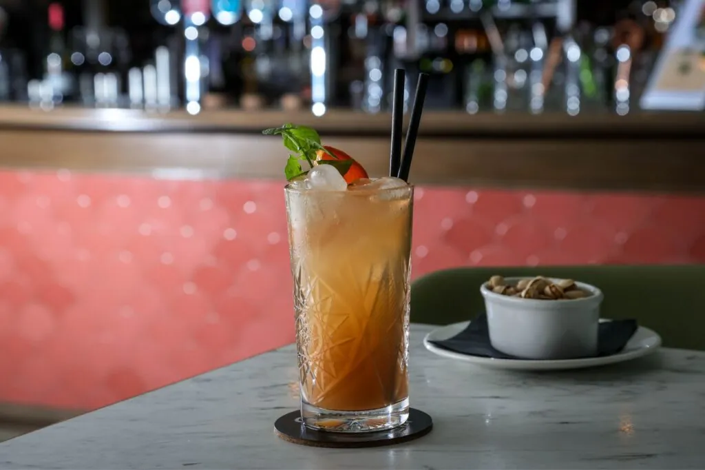 The Castle Hotel Windsor cocktail in the bar