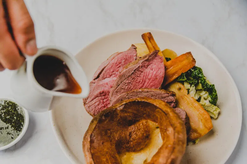 The Castle Hotel Sunday roast