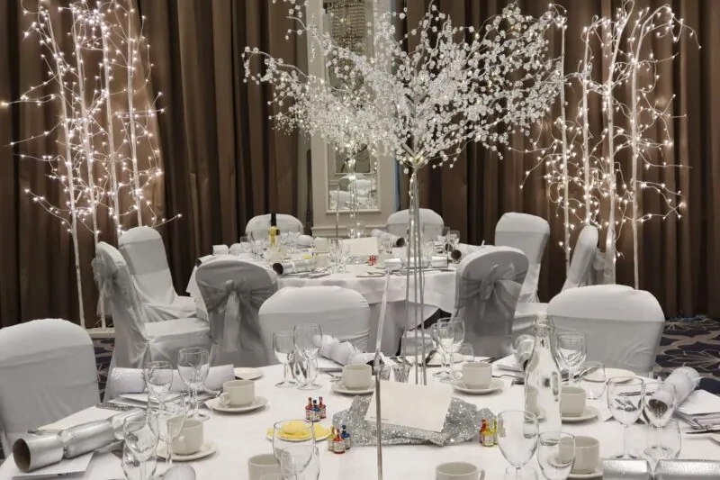 The Castle Hotel Windsor Christmas wedding reception