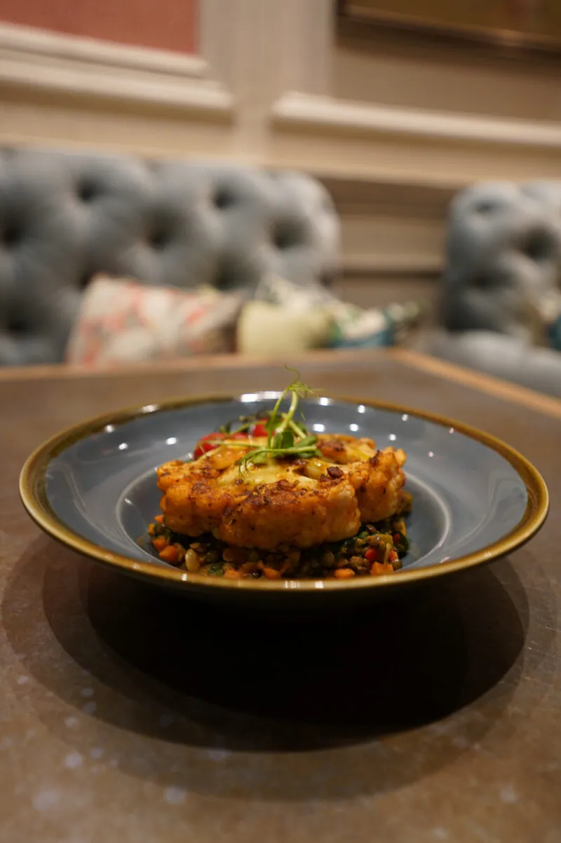 Veganuary roasted cauliflower steak