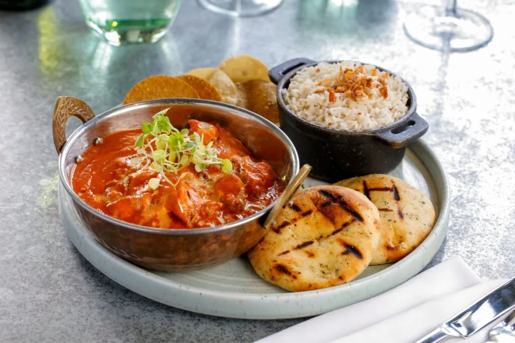 The Castle Hotel Windsor Chef Suraj's special butter chicken