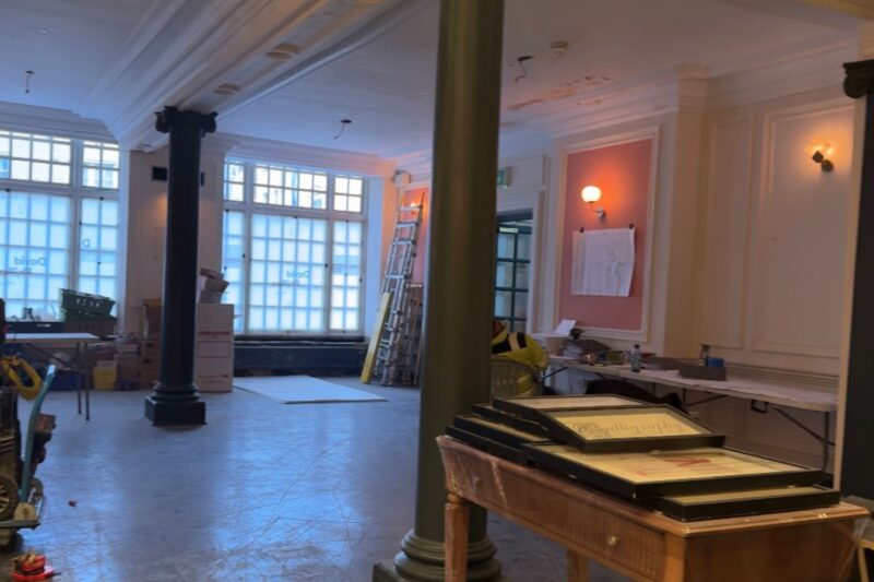 The Castle Hotel Windsor restaurant refurbishment