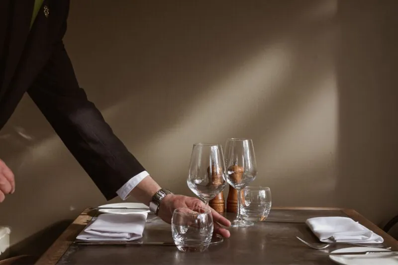 The Castle Hotel Windsor waiter